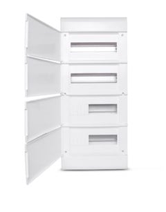 QUADRO DISTRIBUICAO DE SOBREPOR OURO BOX DIN 48 C/PORTA - STECK