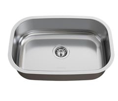 CUBA RETANGULAR INOX C/POLIMENTO 46X30X17 N1 S/VALVULA - GHELPLUS