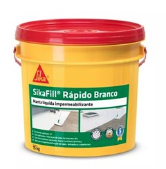 SIKAFILL RAPIDO BRANCO 3 6KG MASSA LÍQUIDA IMPERMEABILIZANTE - SIKA
