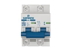 DISJUNTOR DIN BIPOLAR 80A-10KA SHB2 HII - SOPRANO