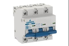 DISJUNTOR DIN TRIPOLAR 125A-10KA SHB3 HII - SOPRANO
