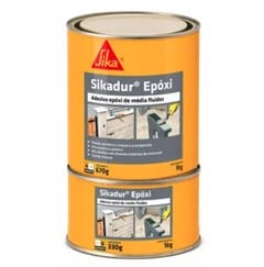 ADESIVO COMPOUND EPOXI SIKADUR BRANCO A+B 1KG - SIKA