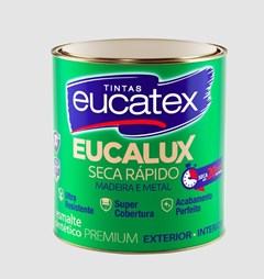 TINTA ESMALTE SINTETICO EUCALUX BRILHANTE 900ML TABACO - EUCATEX