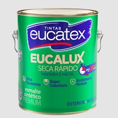 TINTA ESMALTE SINTETICO EUCALUX BRILHANTE  3 6L TABACO - EUCATEX