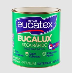 TINTA ESMALTE SINTETICO EUCALUX BRILHANTE  900ML MARROM - EUCATEX
