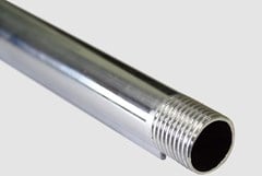 BRAÇO P/CHUVEIRO ALUMINIO 40CM - NOVO HORIZONTE