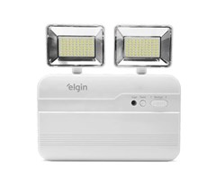 LUMINARIA DE EMERGENCIA C/2 FAROIS 22W LED - ELGIN