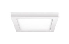 LUMINARIA SOBREPOR QUADRADA LED 6W 6500K BRANCA - ELGIN