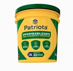 PATRICON ADITIVO IMPERMEABILIZANTE P/CONCRETO E ARGAMASSA 3 6LTS - PATRIOTA ADITIVOS