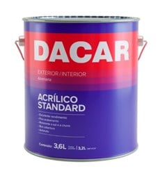 TINTA ACRILICA FOSCO 3.6LT STANDARD VERDE TROPICA - DACAR