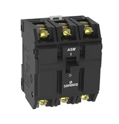 DISJUNTOR NEMA TRIPOLAR 40A ASM3 - SOPRANO