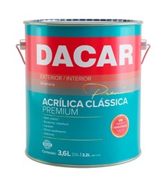 TINTA ACRILICA 3.2LT SEMI BRILHO BASE A - DACAR