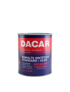 TINTA ESMALTE SINTETICO 900ML STANDARD MARFIM - DACAR