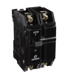 DISJUNTOR NEMA BIPOLAR  15A ASM2 - SOPRANO