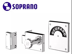 FECHO P/PORTA LIVRE/OCUPADO - SOPRANO