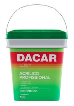 TINTA ACRILICA FOSCO 18LT PROFISSIONAL CAMURCA - DACAR