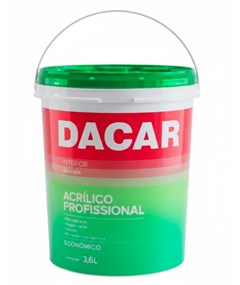 TINTA ACRILICA FOSCO 3.6LT PROFISSIONAL TANGERINA - DACAR
