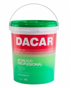 TINTA ACRILICA FOSCO 3.6LT PROFISSIONAL PALHA - DACAR