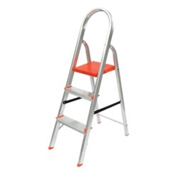 ESCADA DOMESTICA ALUMINIO 3 DEGRAUS - BOTAFOGO