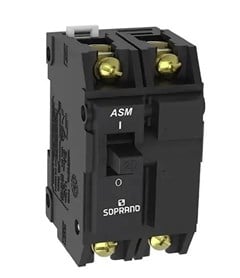 DISJUNTOR NEMA BIPOLAR  80A ASM2 - SOPRANO