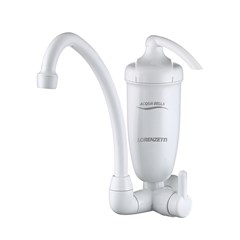 FILTRO C/TORNEIRA BICA MOVEL PAREDE BRANCO 1/4V ACQUABELLA - LORENZETTI