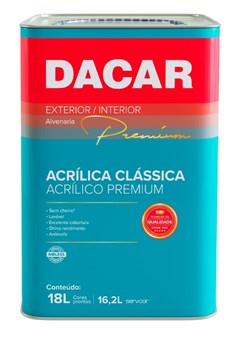TINTA ACRILICA 16.2LT FOSCO BASE D - DACAR