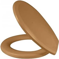 ASSENTO SANITARIO ALMOFADADO COMFORT CARAMELO - AMANCO