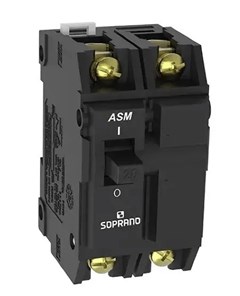 DISJUNTOR NEMA BIPOLAR 100A ASM2 - SOPRANO