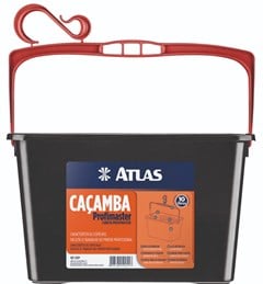 CACAMBA PLASTICA P/PINTURA PRETA - ATLAS